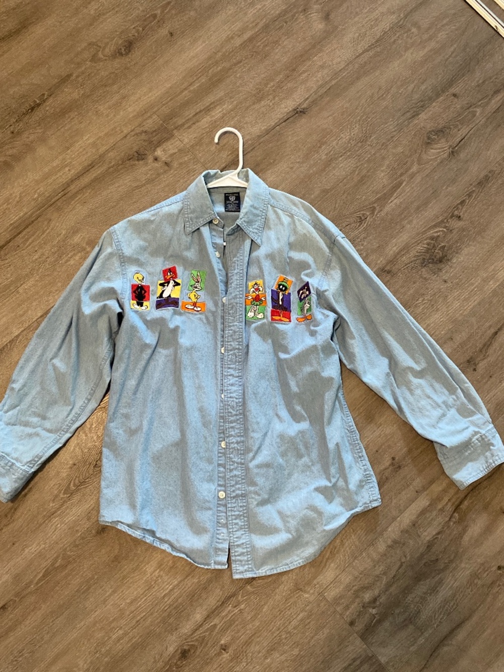 Blue Loonie Toons Button Down